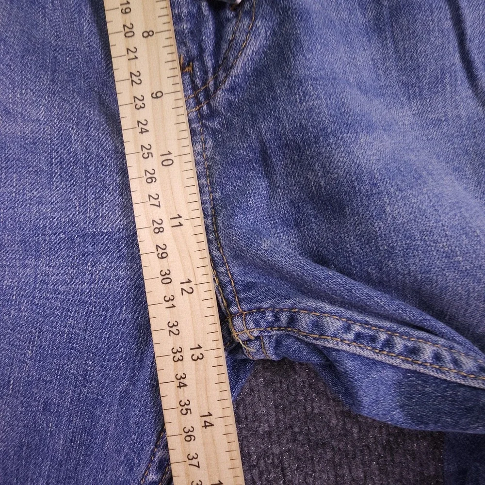 Levis‎ 505 Mens Jeans 40x30 Blue Regular Straight Stretch Denim Levis Ease